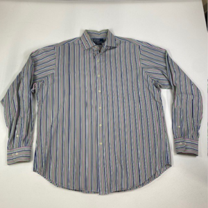Polo Ralph Lauren Striped Dress Shirt‎ Regent Classic Fit Long Sleeve 16 1/2 L